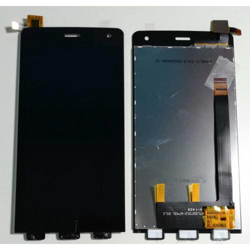 Lcd Display + Touch Screen for Wiko Getaway Black