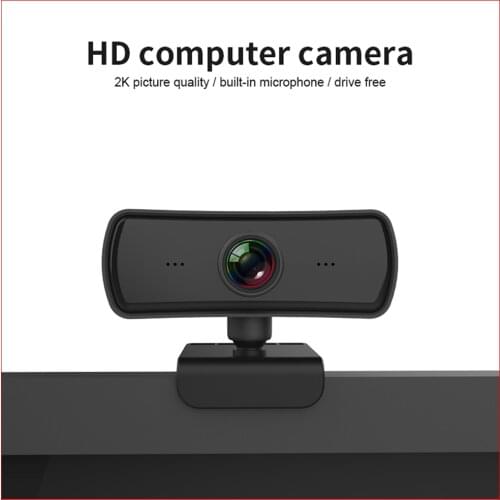 2K 2040*1080P Webcam HD Computer PC WebCamera with Microphone Rotatable Cameras for Live Broadcast Video Calling Conference Work