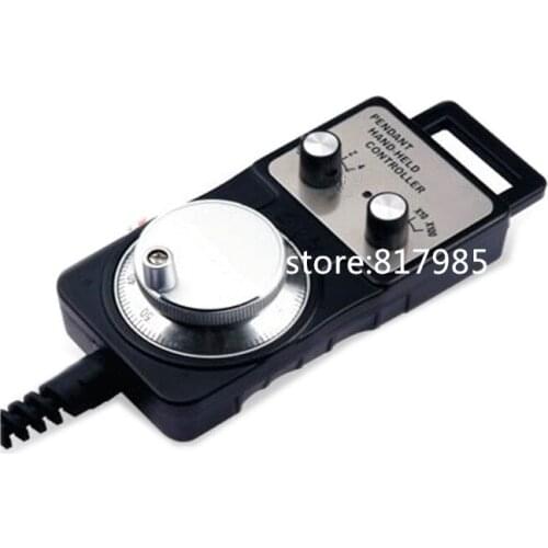 5-24V 4 Axis MPG Pendant Handwheel manual pulse generator for Siemens, MITSUBISHI, FANUC etc