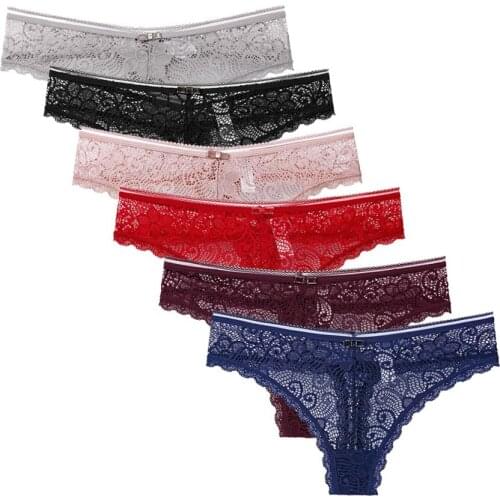 5 Pcs / Lot New Arrival 2021 Underwear Sexy Women Transparent G String Thongs S M L XL 918