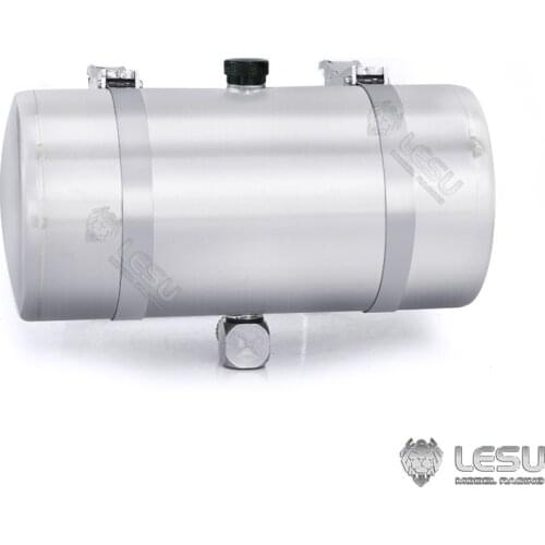 85MM LESU Metal Oil Tank for 1/14 TAMIYA RC King Hauler GL Tractor Truck Model TH19235