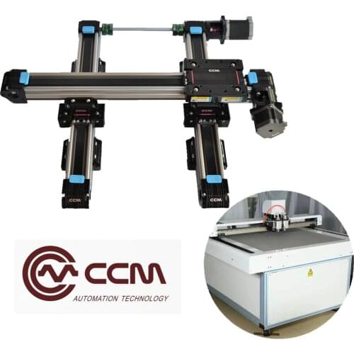 Anti-viration belt driven linear rail XY linear stage for CNC plasma