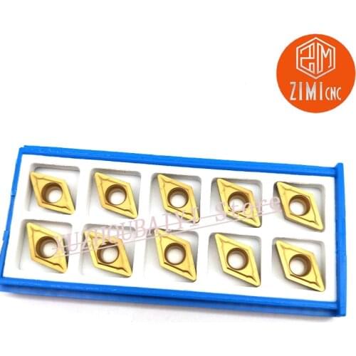 DCMT11T304/DCMT11T308 Carbide Inserts Original High Quality External Turning Inserts CNC Turning Tools Cutting Tools Lathe Utens