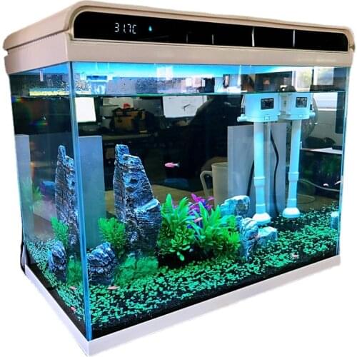 Small Desktop Home Aquarium Ecological Change Water Fish Globe Small Desktop Home Aquarium Ecological Change Water Fish Globe