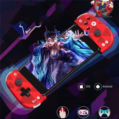 PUBG Mobile Joystick Controller Portable Wireless Gamepad Stretching Bluetooth Gamepad for iOS/Android Phone Extendable