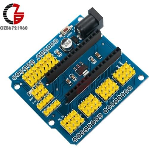 NANO I/O Expansion Sensor Module Shield Board I2C PWM Servo Analog AREF for Arduino UNO R3 Nano V3.0 3.3V Output ONE