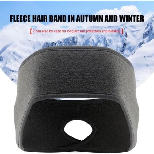 Yoga Sweatband For Sports 1PC Gym Outdoor Supplies Generic Portable Practical Yoga Equipment Fleece Ponytail Headband