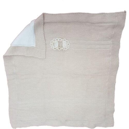 Neşelibebek Crocheted Blanket Single Size