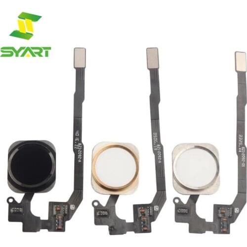 Original For Apple Iphone 5S Returns Keypads Module Touch ID Sensor Home Button Key Flex Cable Ribbon Assembly parts