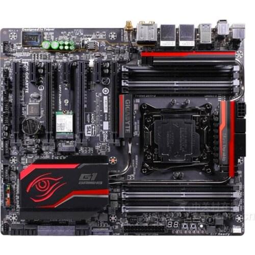 For Gigabyte GA-X99-Gaming G1 WIFI Original Used Desktop Motherboard X99-Gaming G1 WIFI X99 LGA 2011-V3 DDR4 64G SATA 3 USB3.0