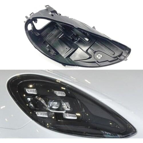Headlight Base for Porsche Panamera 2014 2015 2016 Headlamp House Car Rear Headlight Back Support