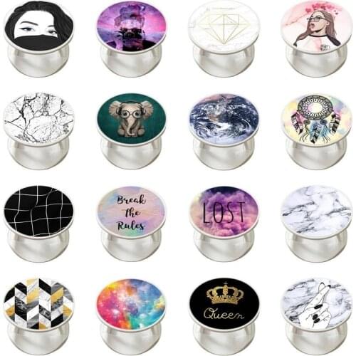 Fashion Practical Mobile Phone Holder Support Smartphone Phone Holder Grip Stand for Phones and Tablets