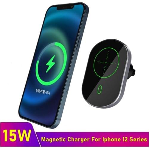 Tongdaytech 10W Car Fast Qi Wireless Charger For Iphone X 8 XS 11 Pro Max Car Phone Air Vent Holder For Samsung S10 S9 S8 Plus