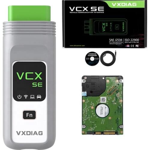 VXDIAG VCX SE For Benz Diagnostic Programming Tool Offline Coding Obd2 Scanner Supports for Mercedes Benz Cars from 1996 to 2020