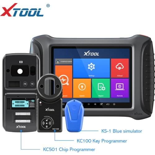 XTOOL X100 PAD3 With KC501 OBD2 Key Programmer Chips Programmer For Benz Infrared Key Reading ECU Read / Write Car Scanner
