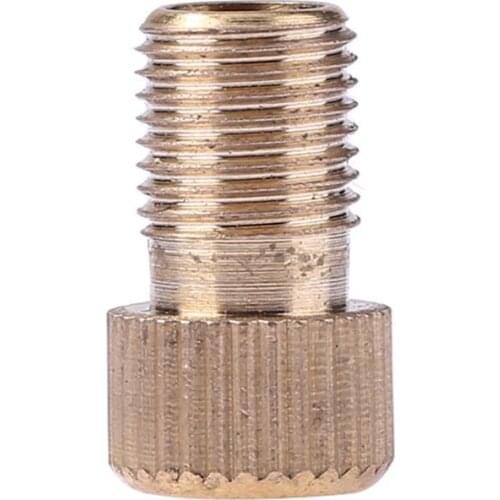 1/2/5/10pcs Bicycle Pump Tire Valve Adapter Wheels Nozzle Convert Tire Presta To Schrader Lightweight Bike Air Valve Adaptor