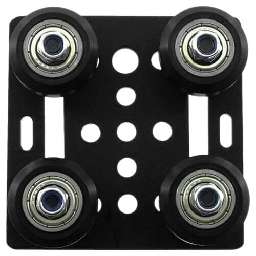 3D Printer Aluminum 2020 V-Slot Plate Slide for Profiles V-Slot Five Roulette