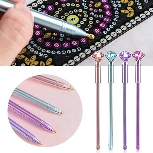 NEW 5D Diamond Painting Point Drill Pen Diamond DIY Cross Stitch Crystal Pens Embroidery Sewing Accessories