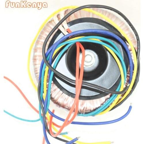 Pure Copper Wire 300W Toroidal Transformer Ring Audio Amplifier Dual 32V Dual 15V Single 12V