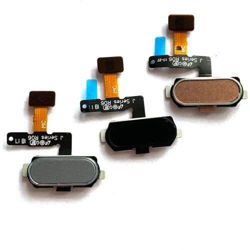 For Samsung Galaxy J5 J7 pro 2017 J530 J730 Home Button Fingerprint Sensor Return Key Menu Flex Cable