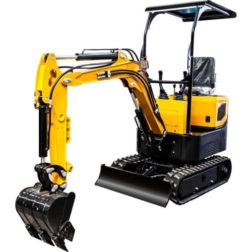 Garden use compact crawler excavators for small project mini digger 1 ton excavator