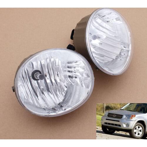 Car Lower Bumper Fog Lamp Clear Len Bulb Front Bumper Side Fog Light Fog Lamp For Toyota RAV4 04-05 for Toyota Avalon 05-07