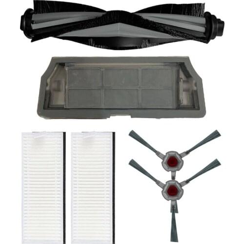 Roll Brush for Ecovacs Deebot Ozmo N9+Vacuum Cleaner Parts Main Brush,Side Brush, Hape Filters Accessories