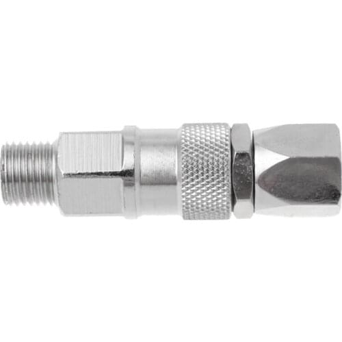 1/4" Stainless Stell Airless Spray Gun Hose Swivel Joint For Paint Guns Sprayers 66x16mm