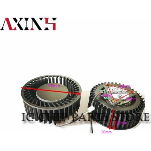 PLB07525B12HH DC12V 1.20A 75mm For MSI RX VEGA 56 64 AIR BOOST 8G OC Graphics Card Cooling Fan 4Wire 4Pin IN STOCK