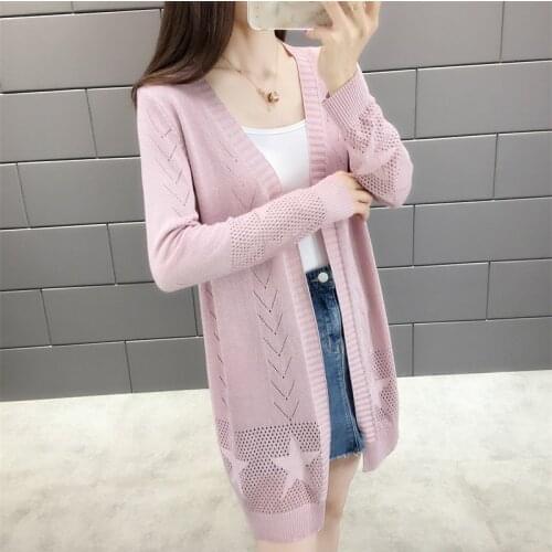 Spring and summer, 6095 (3) before in upstairs room in long 38 womens cardigan sweater long-sleeved cultivate morality