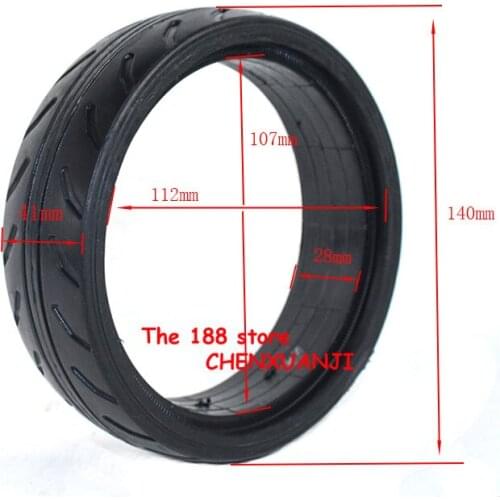 4.5inch tire solid tyre for motor self balancing board scooter tyre Balanced Hoverboard Self Balancing Electric