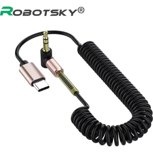 USB C to 3.5mm Headphones Adapter Type C 3.5 Jack AUX Audio Cable For Car USB-C Smart Phone Speaker Type-C Adapter