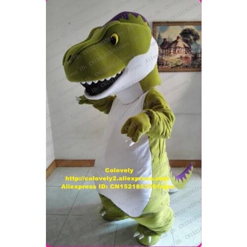Dinosaurs Dino Tyrannosaurus Mascot Costume Adult Cartoon Character Outfit Suit Commemorate Souvenir High Street Mall zz7809