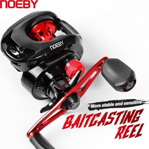 Noeby Fishing Reel Baitcasting Reel 7.1:1 Max Drag 7kg 10+1 High Speed Lightweight Long Casting Reel for Bass Pike Fishing Reel