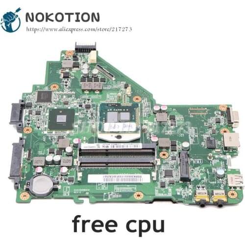 NOKOTION Laptop Motherboard For Acer aspire 4339 Laptop Motherboard HM55 UMA DDR3 DA0ZQHMB6C0 MBRK306001 MB.RK306.001