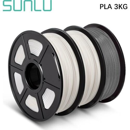 SUNLU PLA Filament PLA 3KG 1kg/roll 3D Printers Filament 3D Pen Filaments Pla 3 Rolls Material For 3D Pen PLA Filament