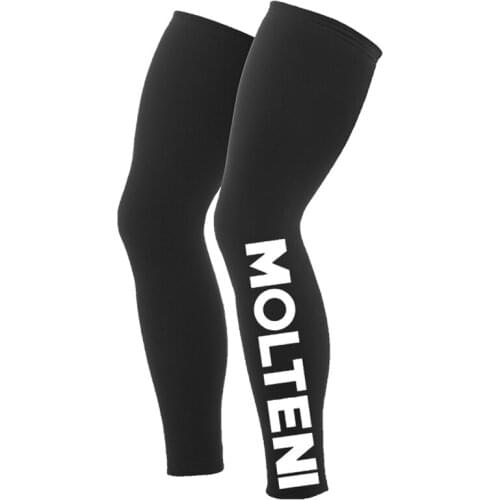 Classical Retro Black New Team Pro Cycling Legwarmers Legsleeves Road Mountain Bike Race OROLLING