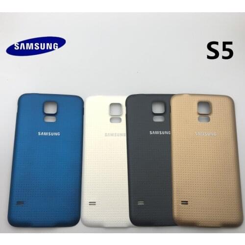Samsung S5 New Rear Housing Case For Samsung Galaxy S5 G900 I9600 S5 mini G800 G800F G800H Battery Back Cover Door Rear Cover
