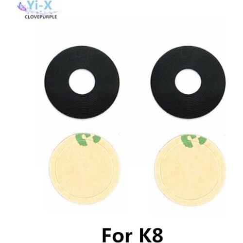 Lens For Lenovo K8 Rear Back Camera Glass Lens Cover with Sticker For K 8