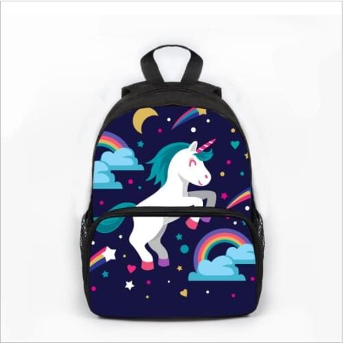 Kids School Bags Cute Girls Backpack bags fancy Unicorn printing backpack child mochilas escolar kindergarten bag for kids