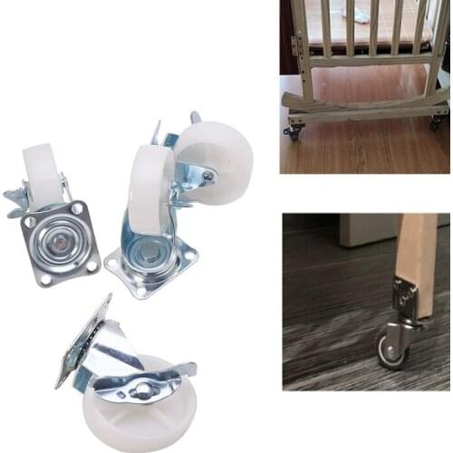 Heavy duty casters 5/10/20/30/40/50kg Mute swivel wheels for moving furniture chair crib cabinet workbench universal castor