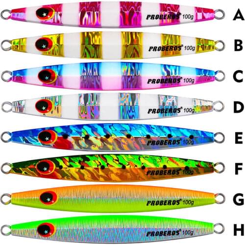 1pcs 100g/80g/60g Metal Jig Lure Artificial Bait Casting Sinking Fishing Swimbait Jigging Saltwater Freshwater Swimbait Jigs