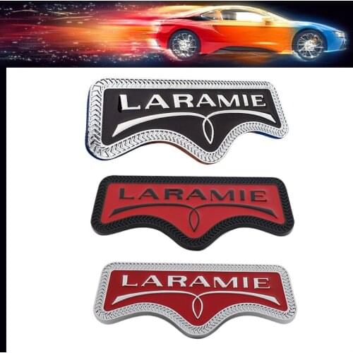 3D Premium LARAMIE Edition car Hood Fender trunk Bonnet Decal Emblem Badge Sticker for Challenger Journey Caliber 1500 2500 3500