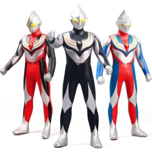 48cm Ultraman Tiga Ginga Belial Collectible Action Figure Model Childrens toy gifts
