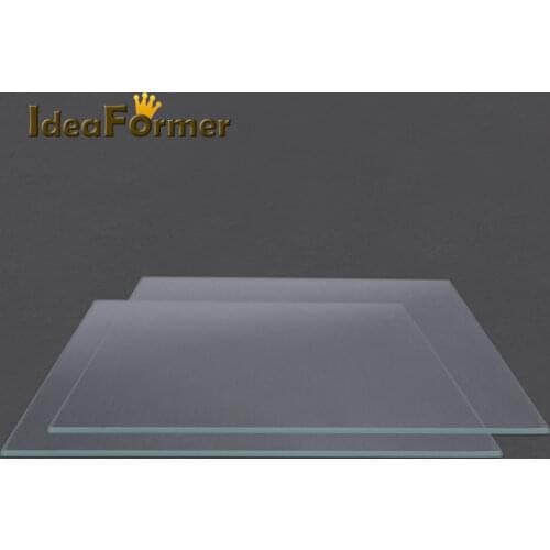 3D Printer Accessories Reprap MK2 Heated Bed Borosilicate Glass Plate 220*220/300*300/320*320mm 3D Printer Tempered Glass Parts