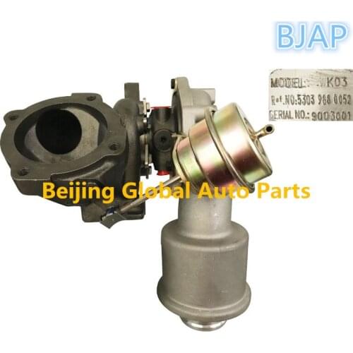 BJAP High Quality Turbocharger K03 53039880052 53039700052 with OEM No.06A145704T713D