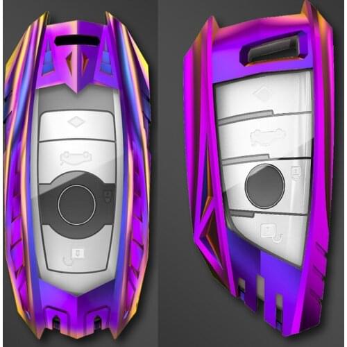 For BMW 3 5 6 7 Series Key Case Cover For X3 X5 X1 X4 X6 F30 F15 530li Blade Armored Protective Shell Protector Accessories