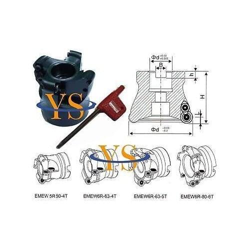 4Flute EMR 5R 63-22-4T Face Mill Cutter 63MM rought flat endmill