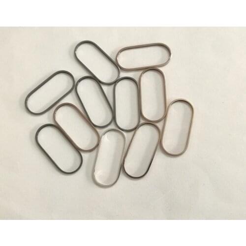 10pcs Rear Back Camera lens Cover Frame Replacement for iPhone X XS Max Camera Bezel Repair Part Easy to Change back Glass