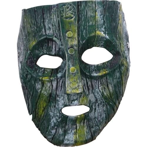 WAYLIKE Halloween Masquerade Mask Hero Loki Mischievous God Disguised Strange latex Mask Party Mask